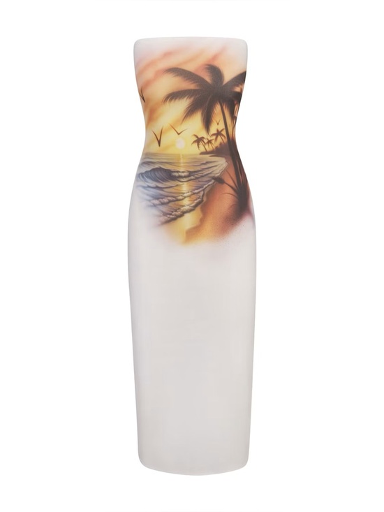 SKIMS Dresses & Skirts - Swim cover-ups cotton tube dress